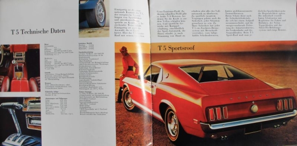Ford Modelprogram 1969 "U.S. Ford" Carbrochure (4003)
